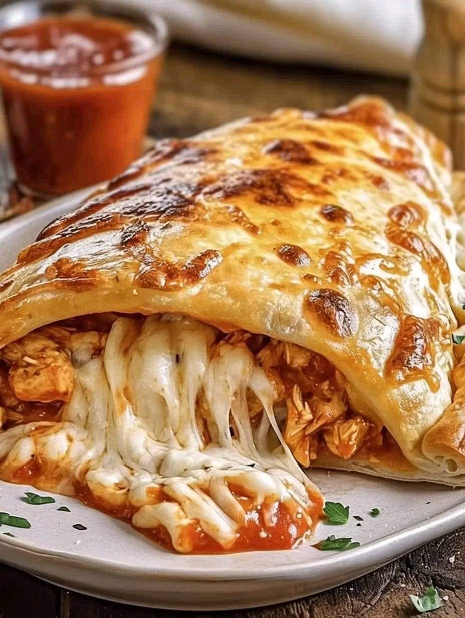 Chicken Parmesan Calzone